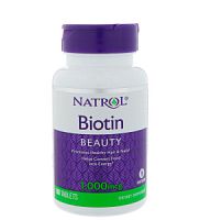 Витамин H(Biotin) 1000 мкг 100 таблеток (Natrol)
