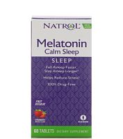 Melatonin Calm Sleep 60 табл (Natrol)