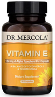 Vitamin E 134 mg 200 IU (Витаммин Е 134 мг 200 МЕ) 30 капсул (Dr. Mercola)