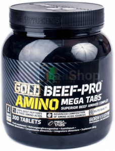Gold Beef-Pro Amino Mega 300 таблеток (Olimp) Gold Beef-Pro Amino Mega 300 таблеток (Olimp)