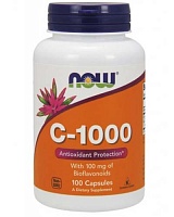 C-1000 (Витамин С с Биофлаваноидами) 100 капс (Now Foods)