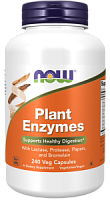 Plant Enzymes (Растительные ферменты) 240 вег капсул (Now Foods)