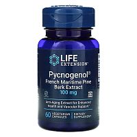 Pycnogenol 100 мг (Пикногенол) 60 вегетарианских капсул (Life Extension)