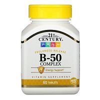 B-50 Complex Prolonged Release (Б-50 комплекс) 60 таблеток (21st Century)