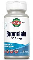 Bromelain 500 мг (Бромелаин) 60 таблеток (KAL)