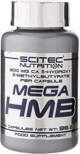 Mega HMB 900 мг (Бета-Гидрокси Бета-метилбутират) 90 капсул (Scitec Nutrition)