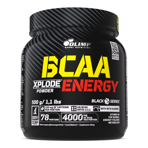 BCAA Xplode Energy 500 гр (Olimp)