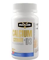 Maxler Calcium Citrate + Vitamin D3 (Цитрат кальция + витамин Д3) 120 таблеток