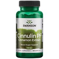 CINNULIN PF Cinnamon Extract 150 mg (Циннулин PF экстракт корицы 150 мг) 120 капс (Swanson)