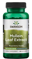 Mullein Leaf Extract 60 капсул (Swanson)