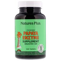 Chewable Papaya Enzyme (Жевательные Ферменты Папайи) 360 таблеток (NaturesPlus)