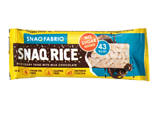 Snaq Rice хлебцы хрустящие рисовые с молочным шоколадом 10 г (Snaq Fabriq)