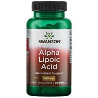 Alpha Lipoic Acid 600 mg (Альфа-липоевая кислота 600 мг) 60 капсул (Swanson)