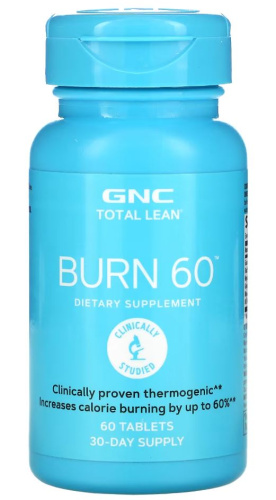 BURN 60 Total Lean 60 Таб (GNC) фото 3