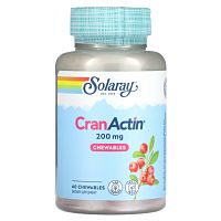CranActin 200 mg Chewables (КранАктин 200 мг) 60 жевательных таблеток (Solaray)