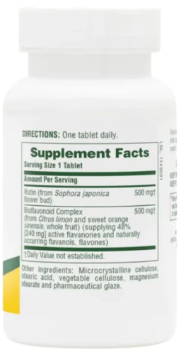 Biorutin (Рутин) 1000 мг 60 таблеток (NaturesPlus) фото 2