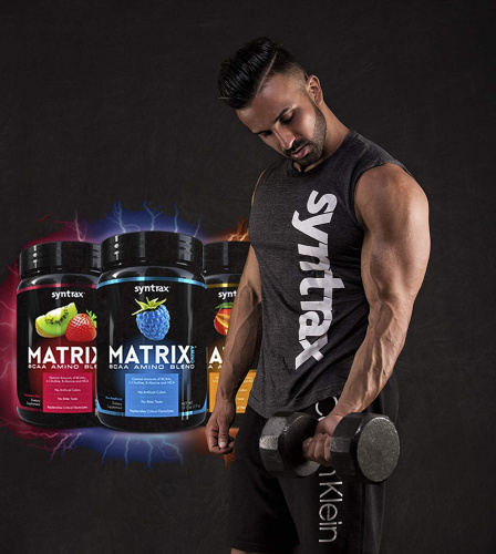 Matrix Bcaa Amino Blend (БЦАА + L-Цитруллин) 370 грамм (Syntrax) фото 4