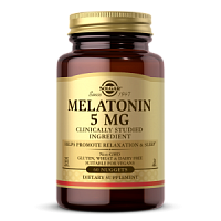 Melatonin (Мелатонин) 5 мг 60 жевательных таблеток (Solgar)