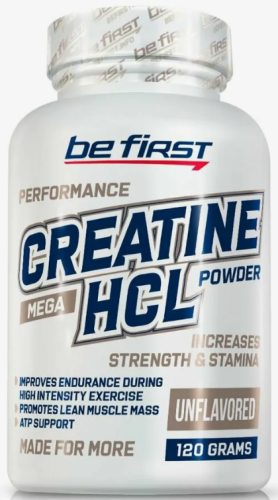 Creatine HCL Powder (Креатин) 120 г Без Вкуса (Be First)