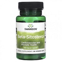 Beta-Sitosterol (Бета-ситостерол) 320 мг 30 вег капсул (Swanson)