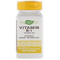 Vitamin B-1 100 мг 100 капсул (Nature's Way)