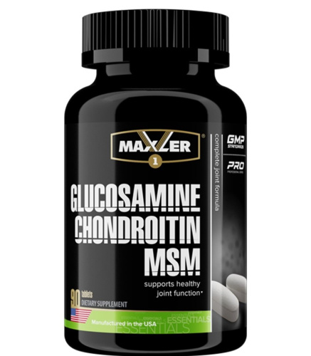 Glucosamine Chondroitin MSM 90 таблеток (Maxler)