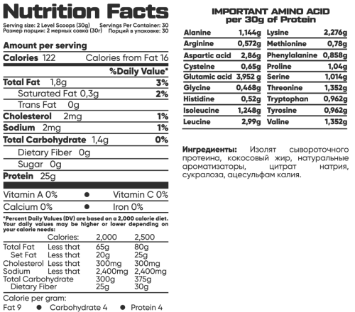 Isolate Pro Line 2 Lb - 907 гр (Tree of Life) фото 2