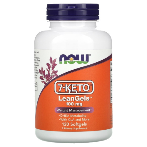 7-Keto LeanGels 100 мг 120 гел капсул (Now Foods)
