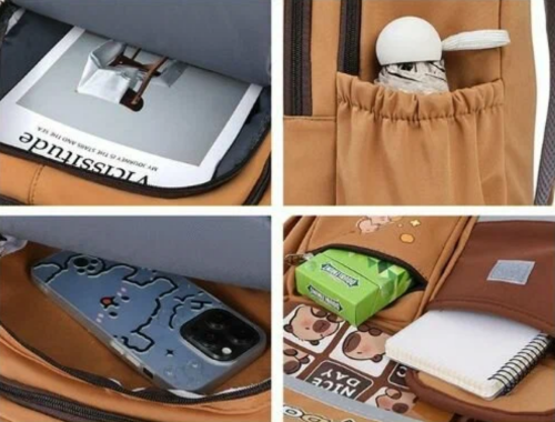 Рюкзак школьный, ранец капибара велком фото 10