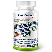 Glucosamine Chondroitin MSM (глюкозамин хондроитин МСМ) 120 капсул (Be First)