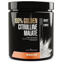 100% Golden L-Citrulline Malate 200 гр (Maxler)_