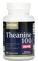 Theanine 100 (Теанин) 100 мг 60 вег капсул (Jarrow Formulas)