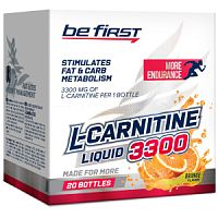 L-Carnitine Liquid 3300 mg (Л-Карнитин Жидкий 3300 мг) 20 ампул по 25 мл (Be First)