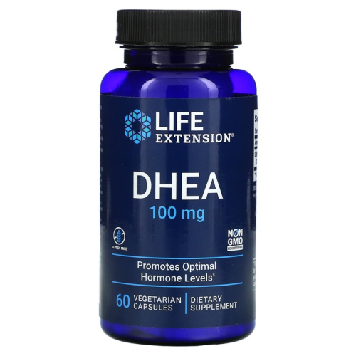 DHEA 100 мг 60 капсул (Life Extension)