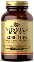 Vitamin C 1000 мг with Rose Hips (витамин C с плодами шиповника) 100 таблеток (Solgar)