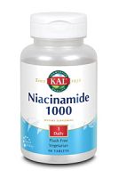 Niacinamide 1000 мг (Ниацинамид) 90 таблеток (KAL)