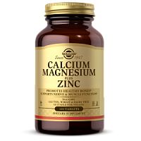 Calcium Magnesium plus Zinc (Кальций Магний Плюс Цинк) 100 таблеток (Solgar)