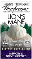 Lion's Mane Host Defense Mushrooms (Ежовик Гребенчатый) 30 вегетарианских капсул (Fungi Perfecti)