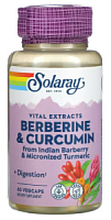 Berberine & Curcumin Vital Extracts 60 вег капсул (Solaray)