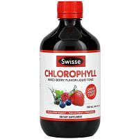Liquid Chlorophyll (Жидкий Хлорофилл) 500 мл (Swisse) ягодный микс