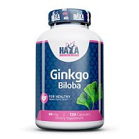 Ginkgo Biloba 60 мг (Гинкго Билоба) 120 капсул (Haya Labs)
