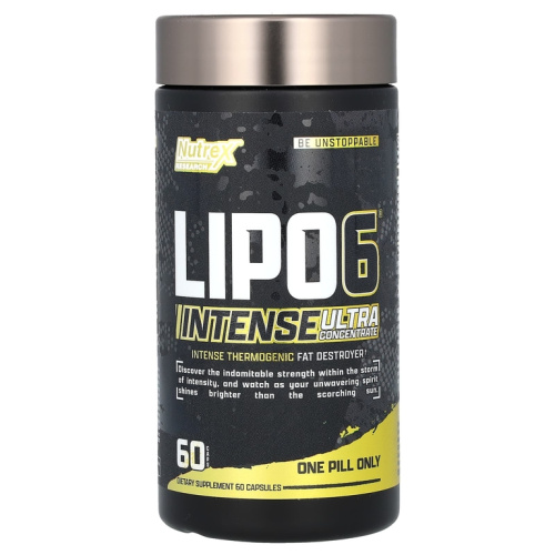 Lipo-6 Black Intense Ultra Concentrate 60 капсул (Nutrex)