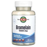 Bromelain 1000 мг (Бромелаин) 90 таблеток (KAL)