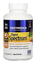 Digest Spectrum™ (полная формула для лечения пищевой непереносимости)240 капсул(Enzymedica)