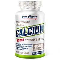 Calcium Chelate + D3 + K2 MK-7 (кальция хелат + Д3 + К2 МК-7) 60 капсул (Be First)