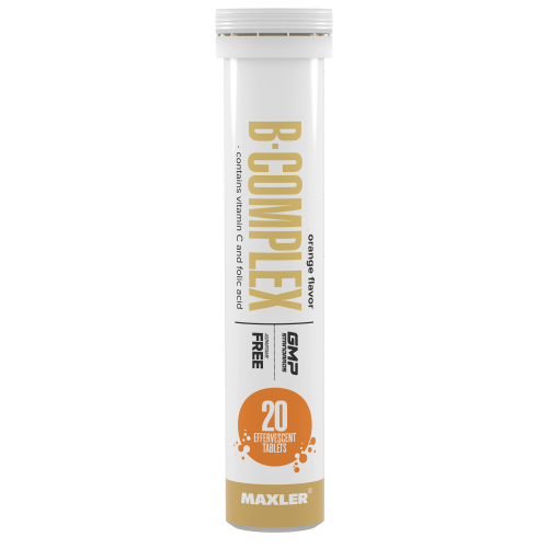 B-Complex Effervescent (Б-Комплекс) 20 шипучих таблеток (Maxler)