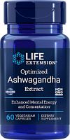 Optimized Ashwha 125 мг (Экстракт Ашв) 60 капсул (Life Extension)