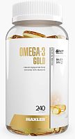 Omega-3 Gold DE 240 капсул (Maxler)_