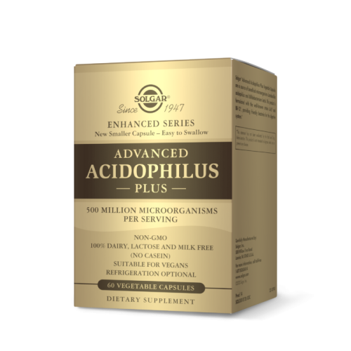Advanced Acidophilus Plus 120 вег капсул (Solgar) фото 2