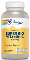 Super Bio Vitamin C 1000 mg TR (Витамин С 1000 мг медленного высвобождения) 250 вег капс (Solaray)